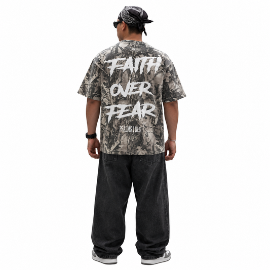 FAITH OVER FEAR - CAMOUFLAGE
