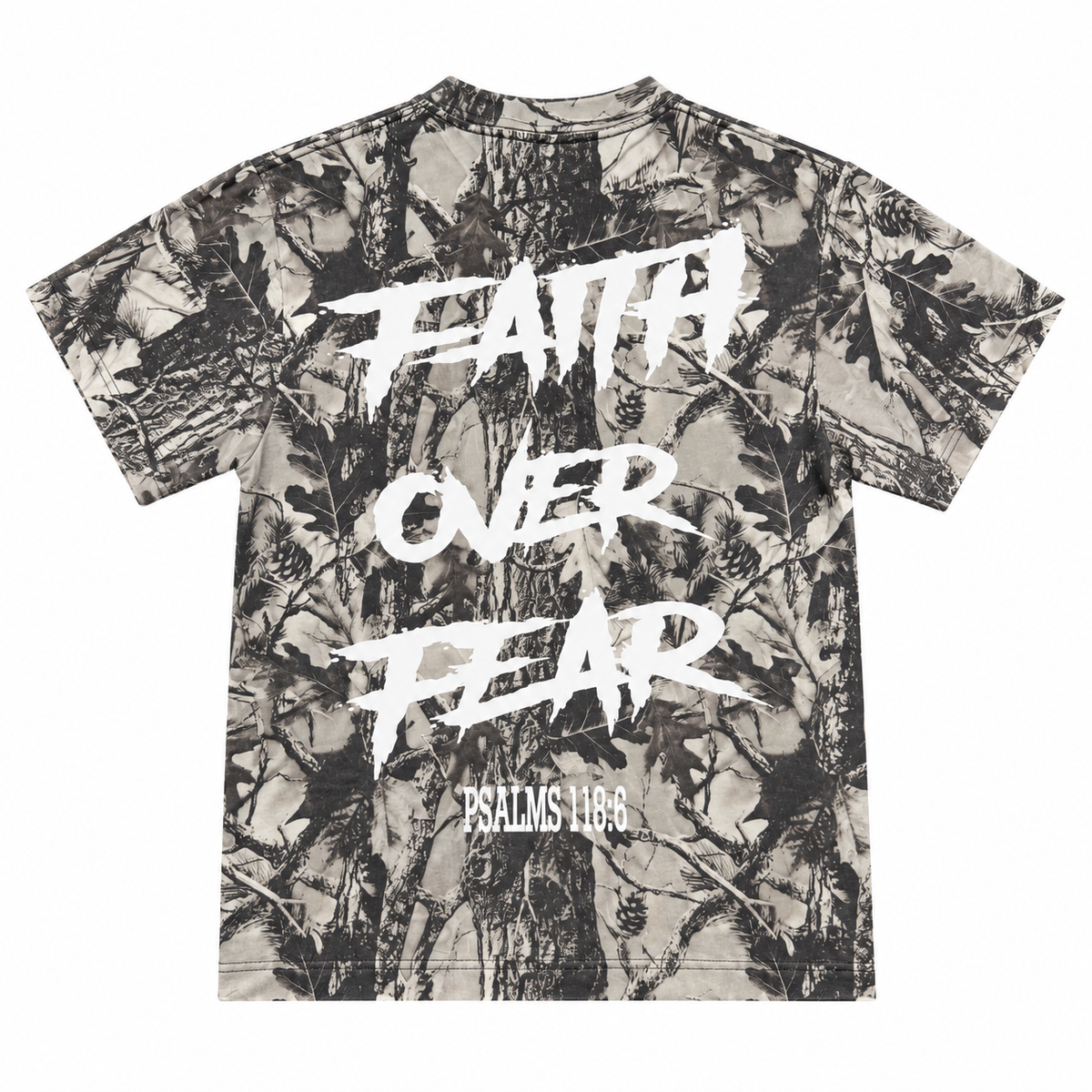 FAITH OVER FEAR - CAMOUFLAGE