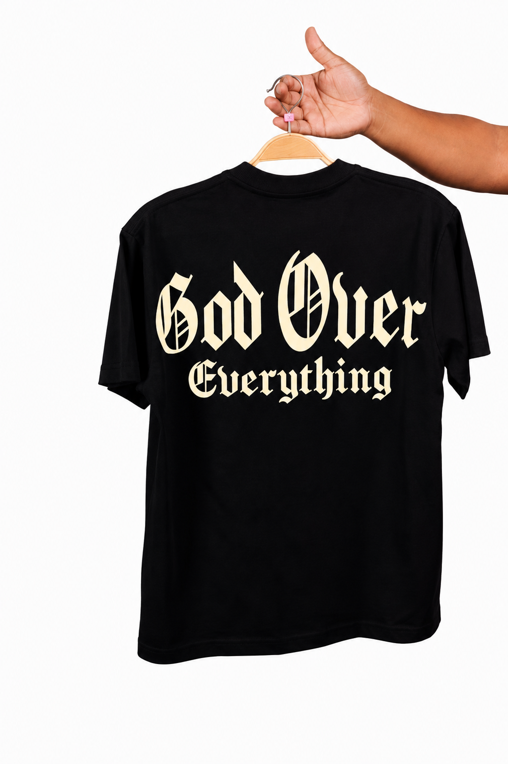 GOD OVER EVERYTHING - BLACK
