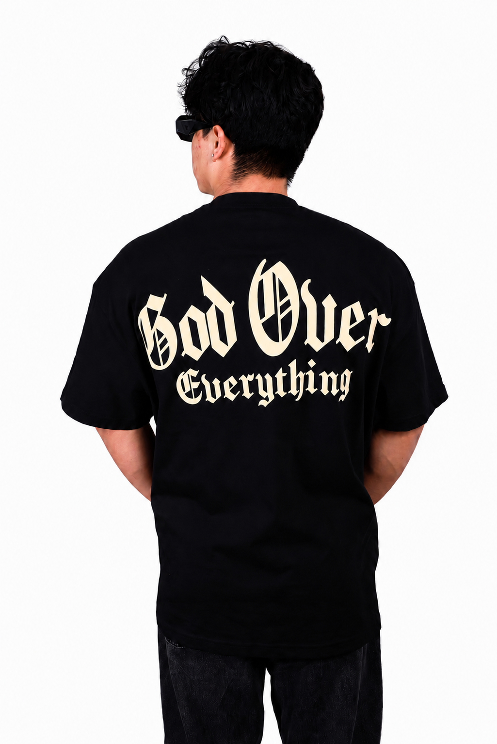 GOD OVER EVERYTHING - BLACK