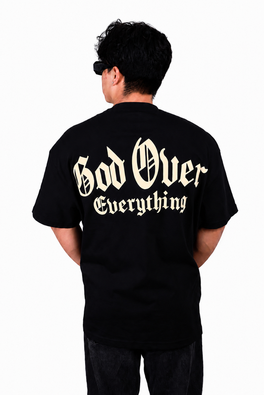 GOD OVER EVERYTHING - BLACK