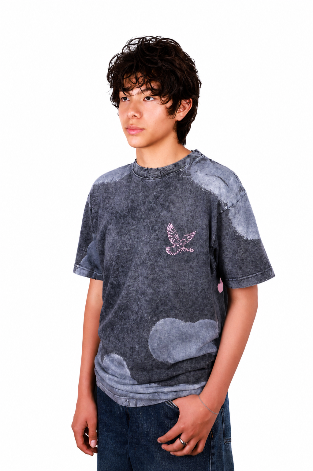 JESUS SAVES - CANVAS GREY